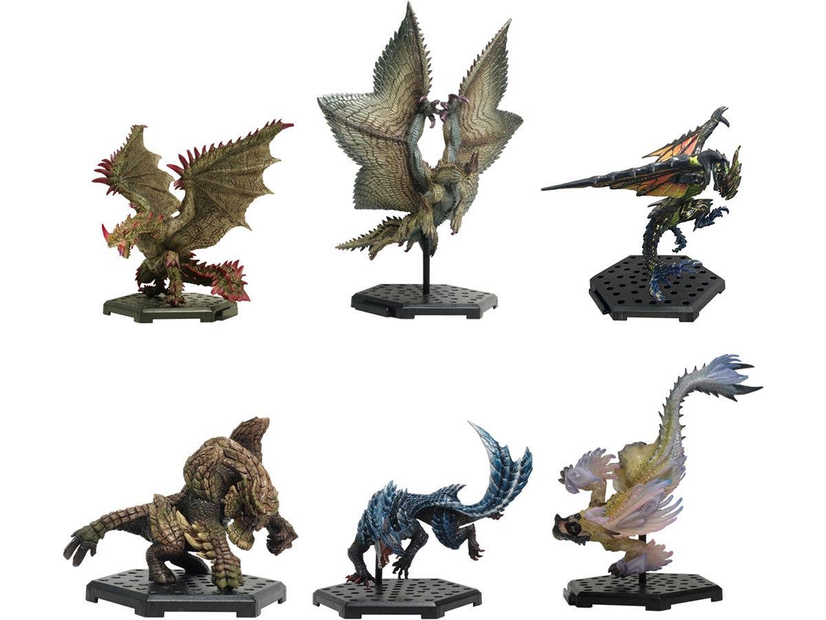 Monster Hunter: Capcom Figure Builder Standard Model Plus THE BEST -Vol.22, 23, 24-: 1Box (6pcs)