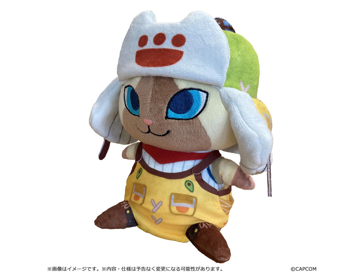 Monster Hunter Wilds Deformed Plush Palico