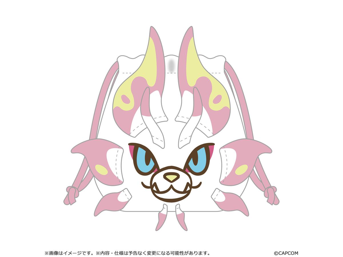 Monster Hunter Mondefo Drawstring Pouch Tamamitsune