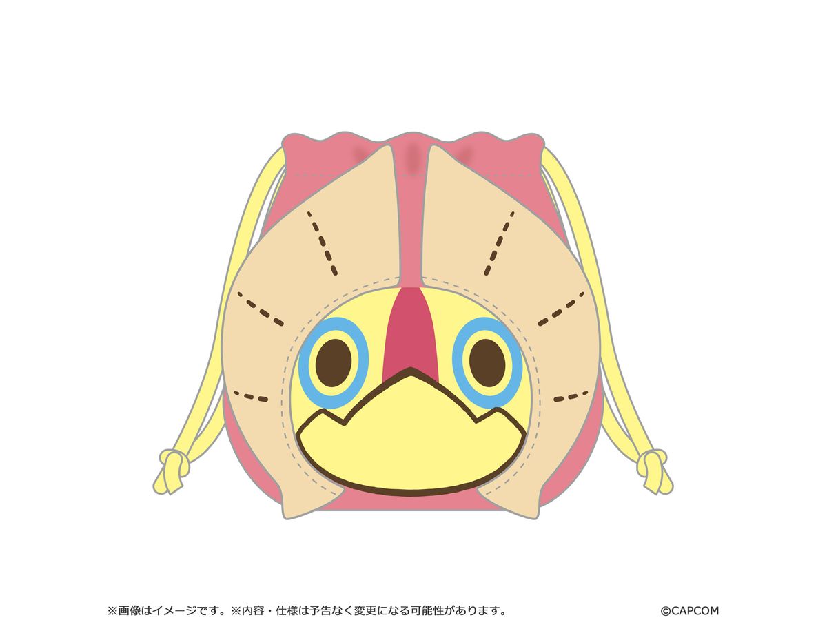Monster Hunter Mondefo Drawstring Pouch Yankook