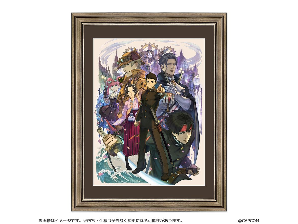 The Great Ace Attorney - The Adventures Of Ryunosuke Naruhodo - Main Visual Framed Character Fine Graph