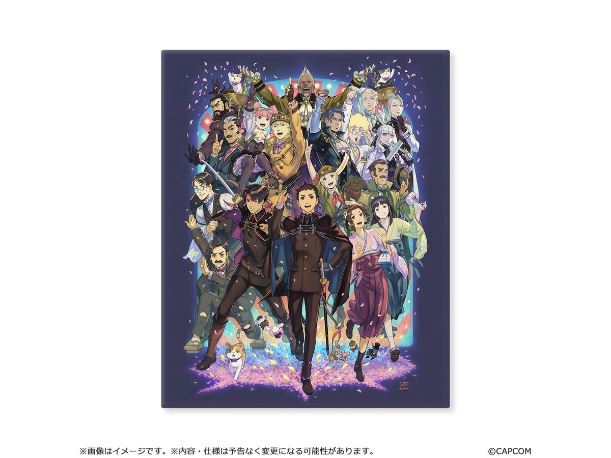 The Great Ace Attorney - 10Th Anniversary Banquet Of Flowers - Character Fine Board