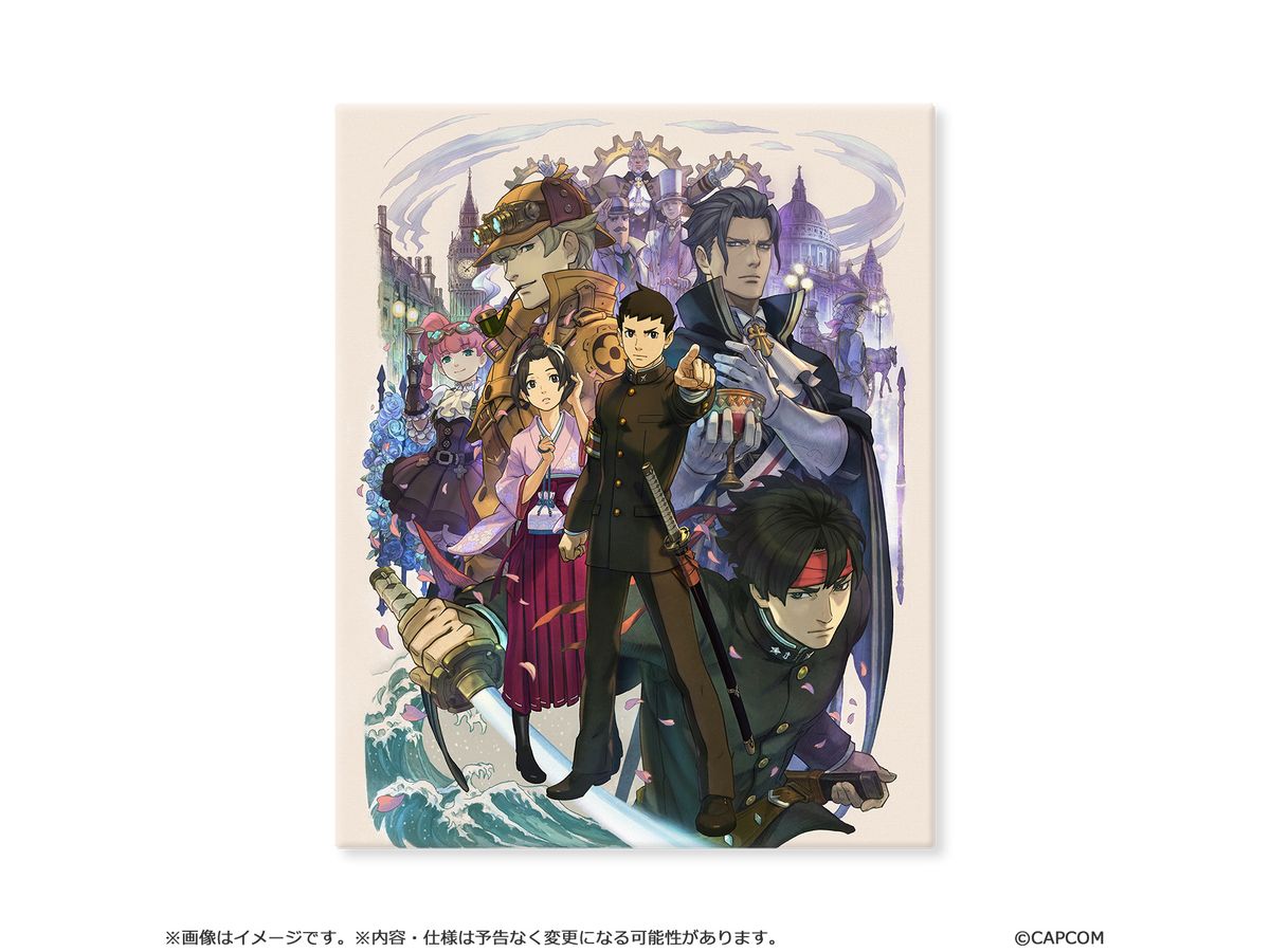 The Great Ace Attorney - The Adventures Of Ryunosuke Naruhodo - Main Visual Character Fine Board