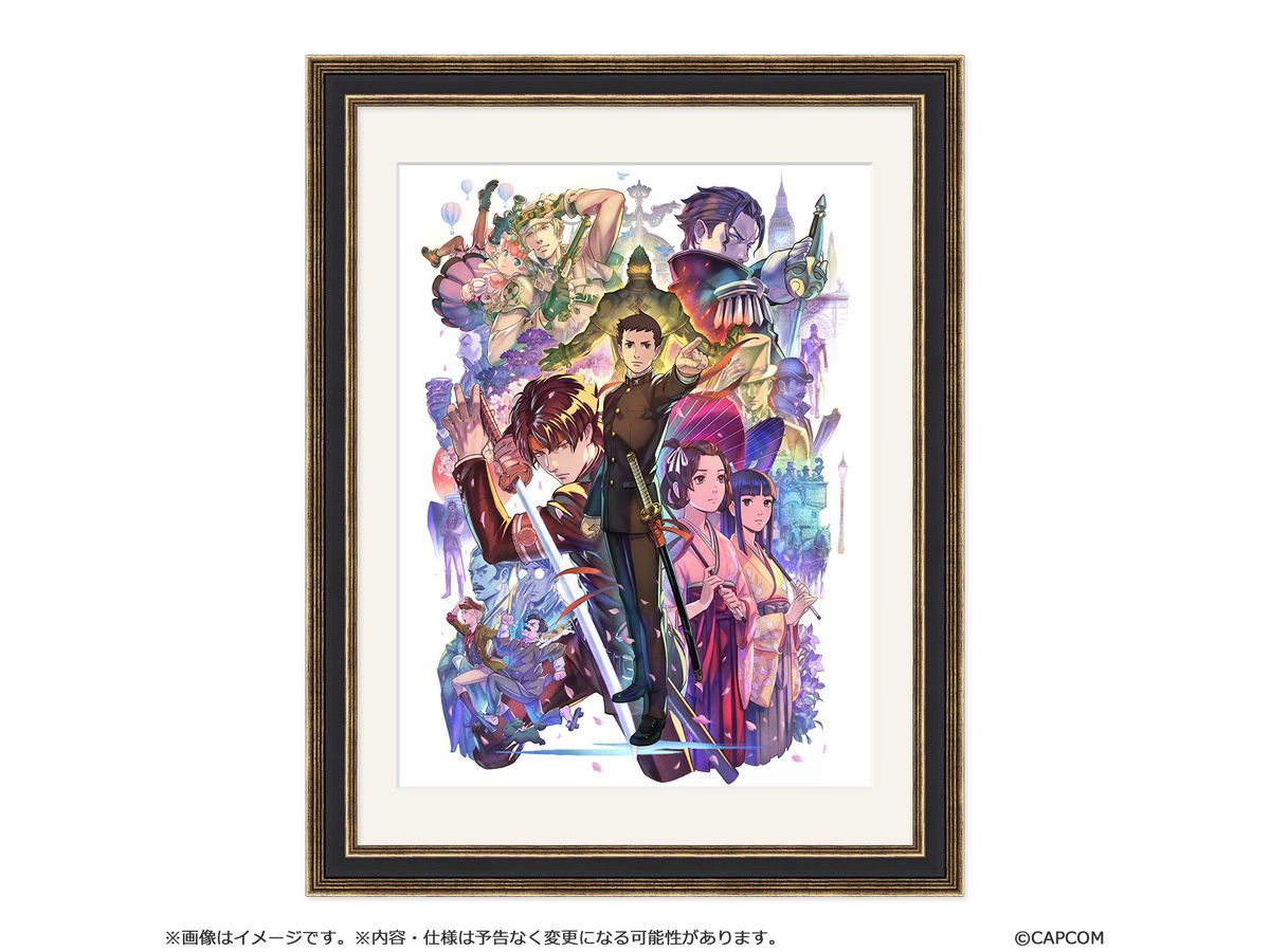 Great Ace Attorney 1&2 - The Adventure And Determination Of Naruhodo Ryunosuke - Main Visual Framed Character Fine Graph