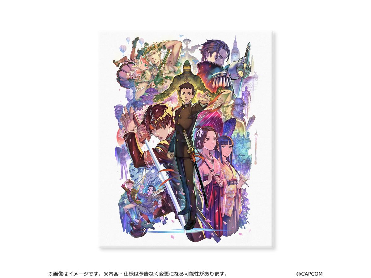 Great Ace Attorney 1&2 - The Adventure And Determination Of Naruhodo Ryunosuke - Main Visual Character Fine Board