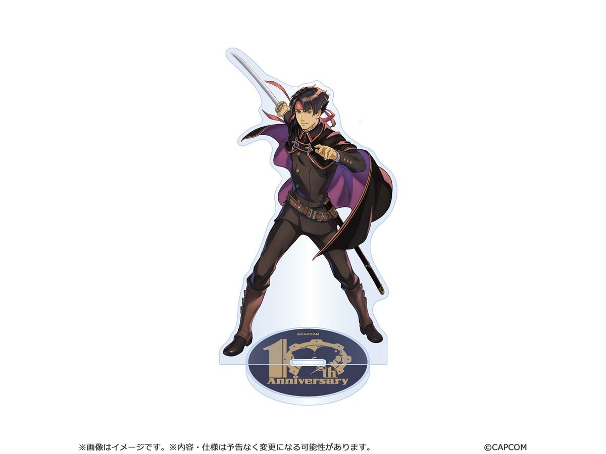 The Great Ace Attorney - 10Th Anniversary Banquet Of Flowers - Acrylic Stand Asogi Kazuma