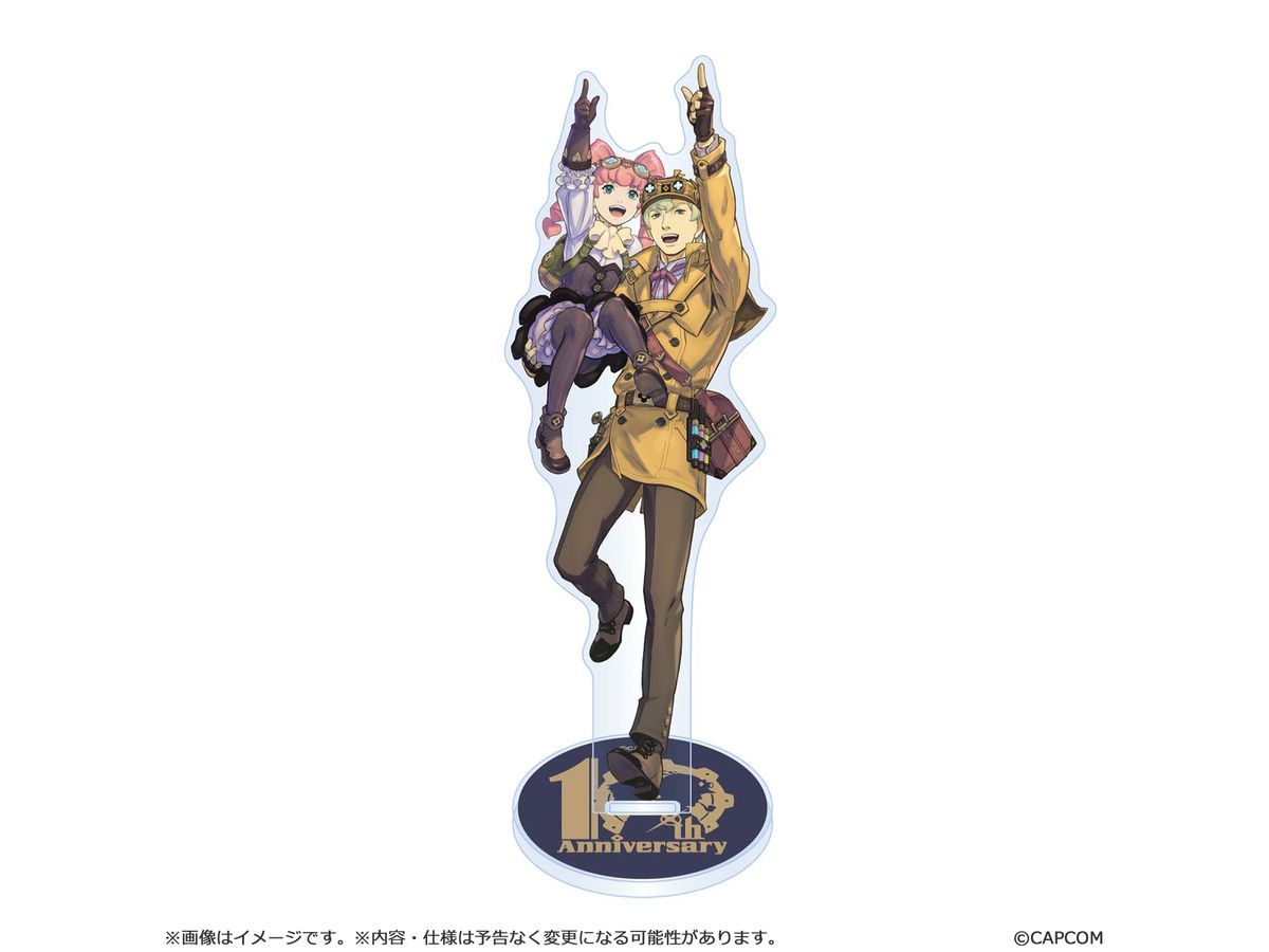 The Great Ace Attorney - 10Th Anniversary Banquet - Acrylic Stand Sherlock Holmes & Iris Watson
