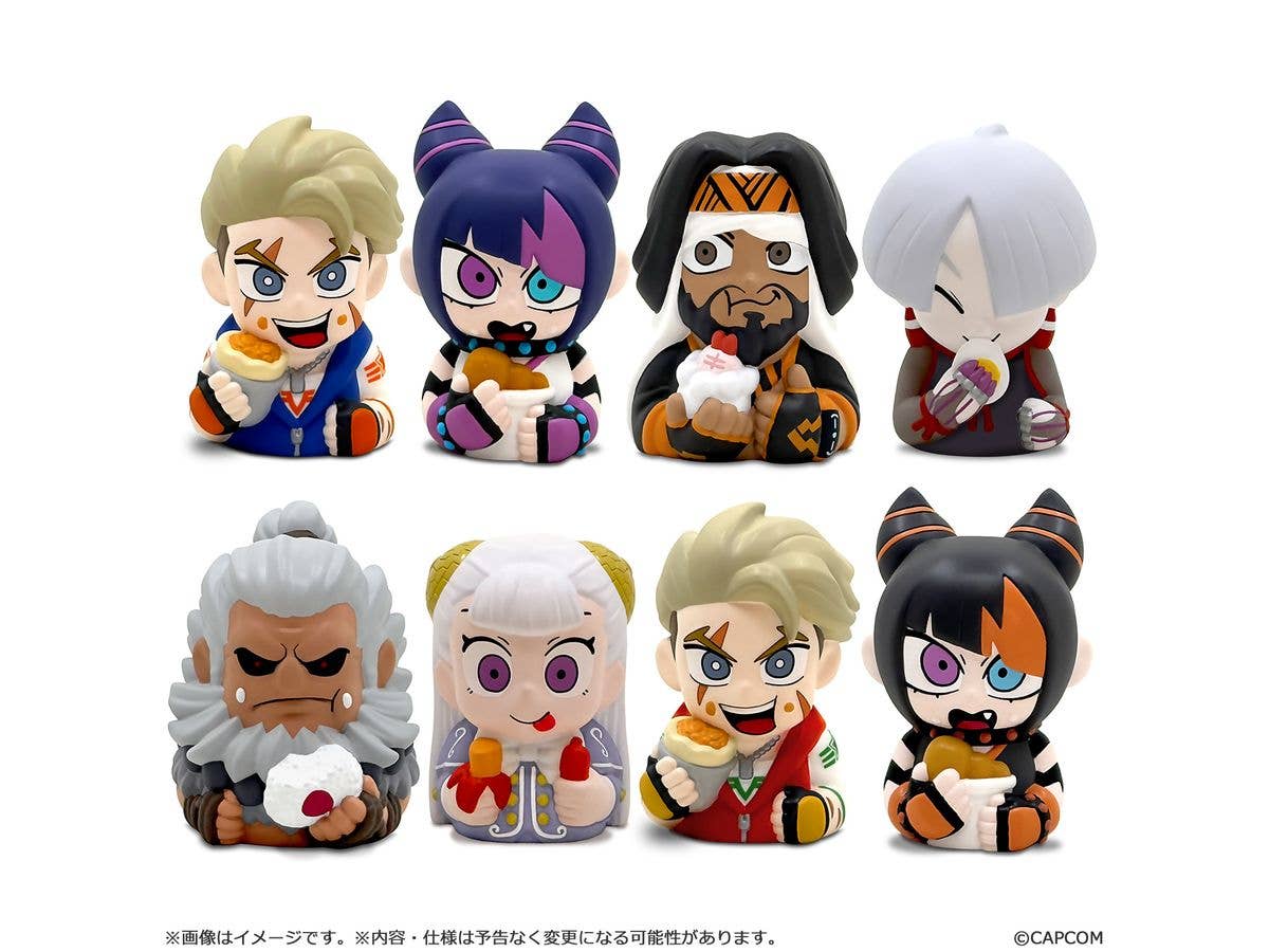 Capcom Figure Builder Finger Puppets Street Fighter 6 Vol.1 1Box 8 Pieces