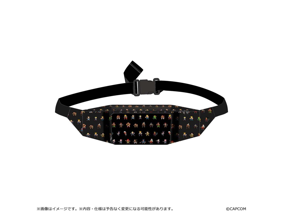 Street Fighter 6 Pixel Art Cross Body Bag