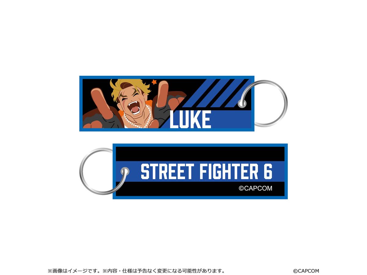 Street Fighter 6 Flight Tag Keychain Luke