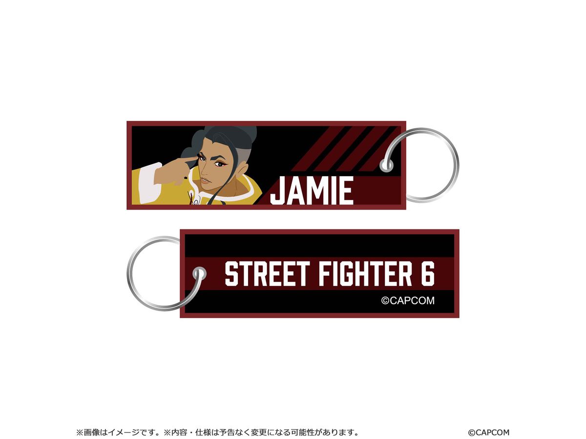 Street Fighter 6 Flight Tag Keychain Jamie