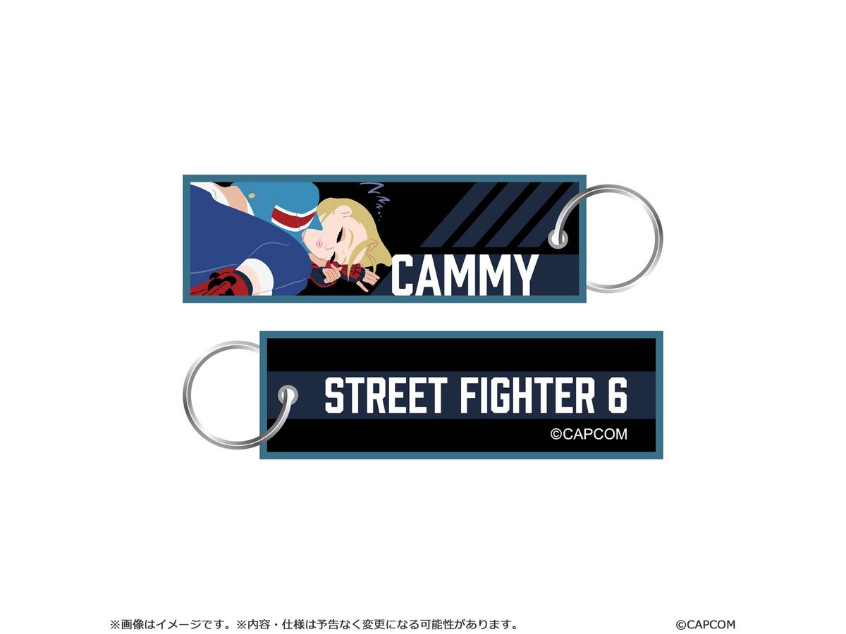 Street Fighter 6 Flight Tag Keychain Cammy