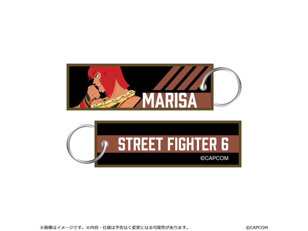 Street Fighter 6 Flight Tag Keychain Marisa
