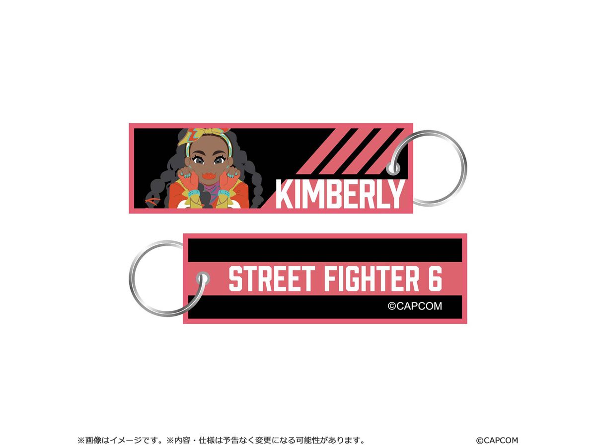 Street Fighter 6 Flight Tag Keychain Kimberly