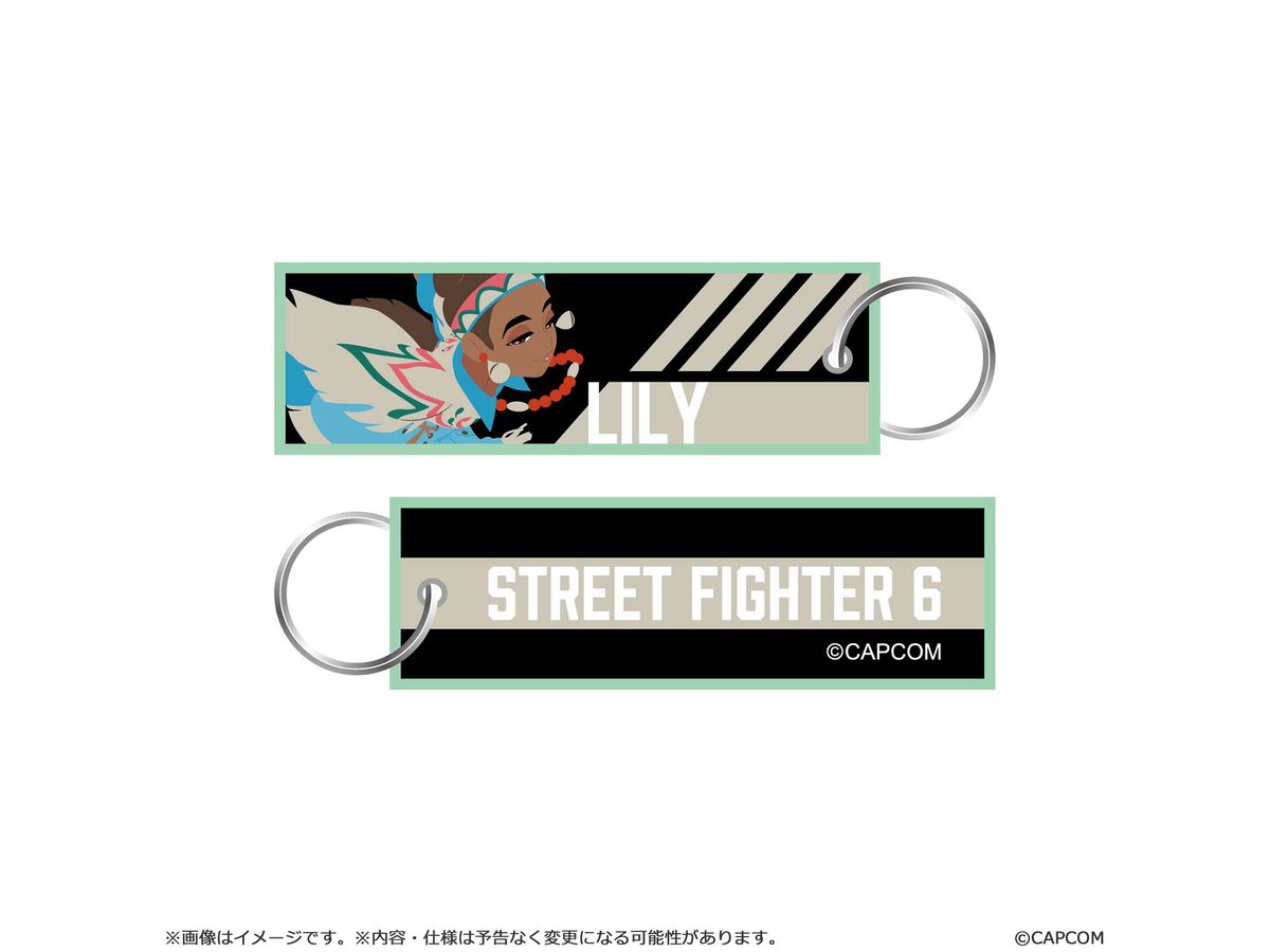 Street Fighter 6 Flight Tag Keychain Lily