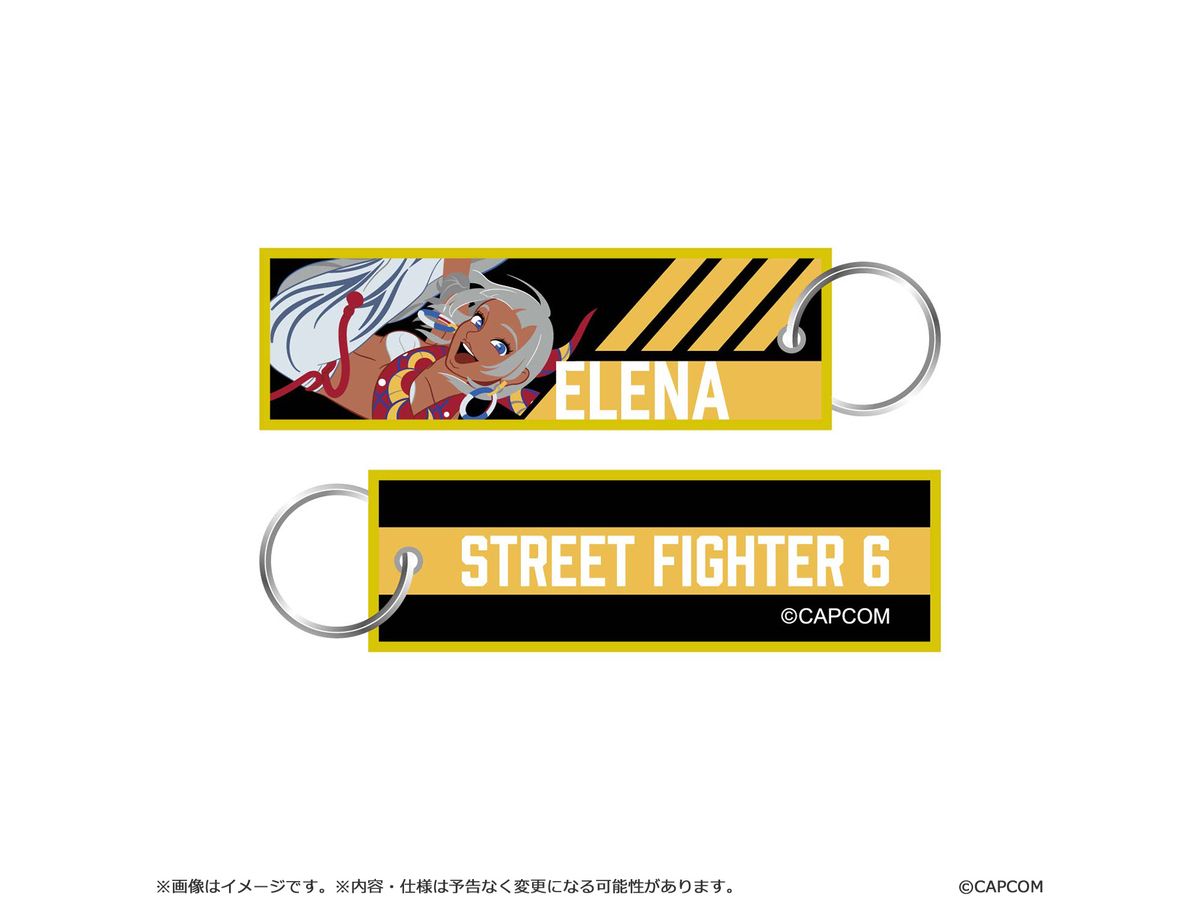 Street Fighter 6 Flight Tag Keychain Elena