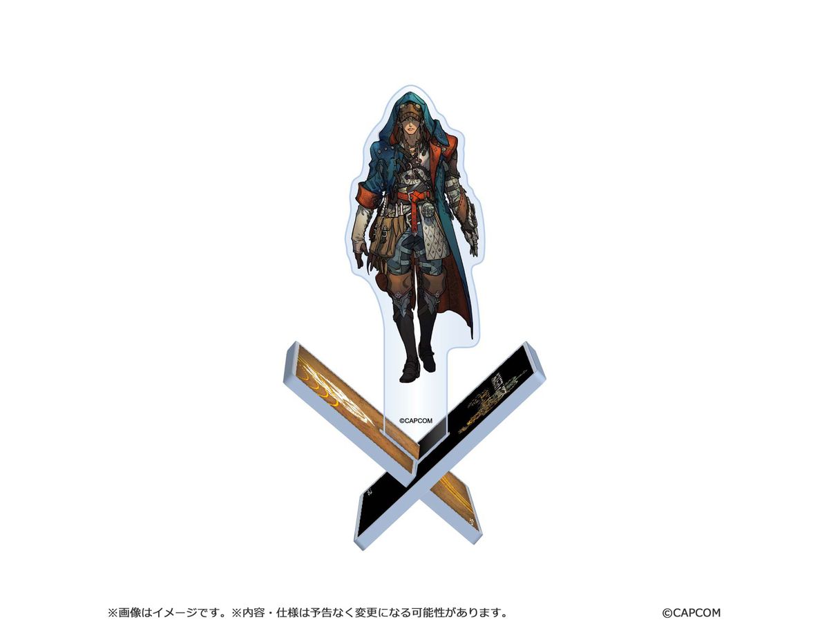 Batten Acrylic Stand Monster Hunter Wilds Male Hunter