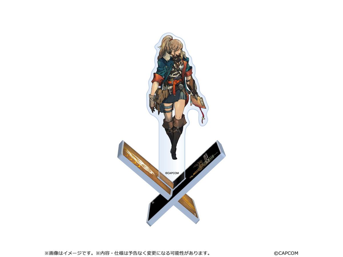 Batten Acrylic Stand Monster Hunter Wilds Female Hunter