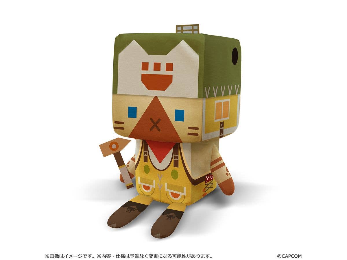 Voxenation Monster Hunter Wilds Palico Plush Toy