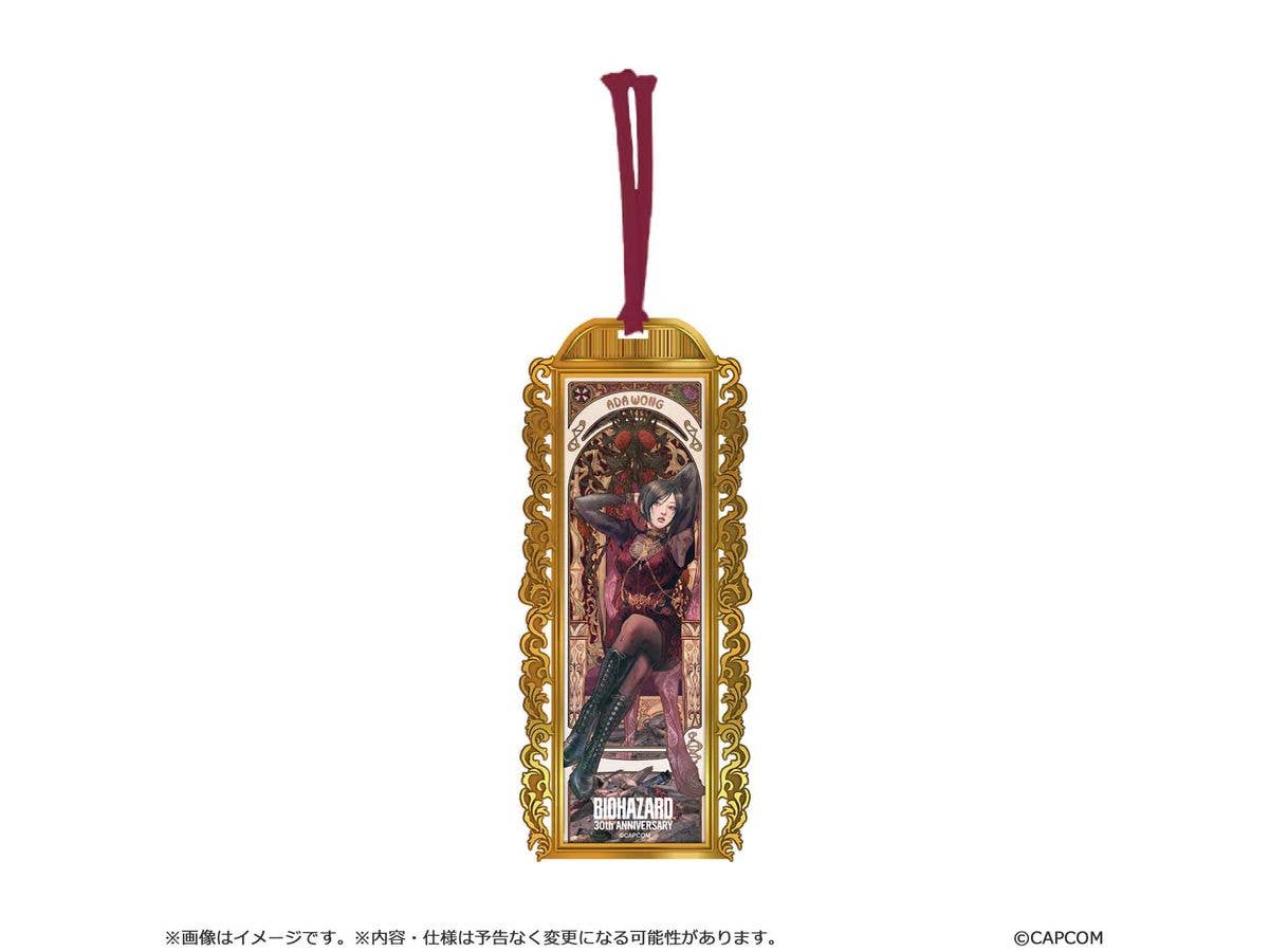 Resident Evil 30Th Anniversary Main Art Metal Bookmark Ada