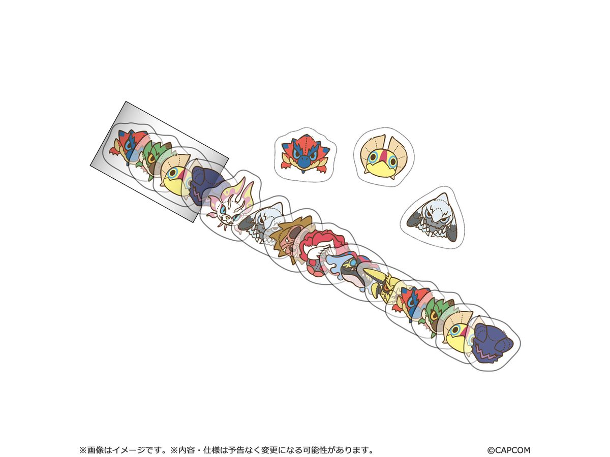 Monster Hunter Mondefo Die-Cut Masking Tape