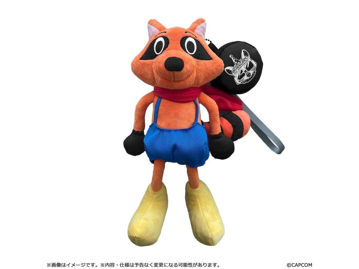 Resident Evil 30th Anniversary Raccoon-kun Plush Toy