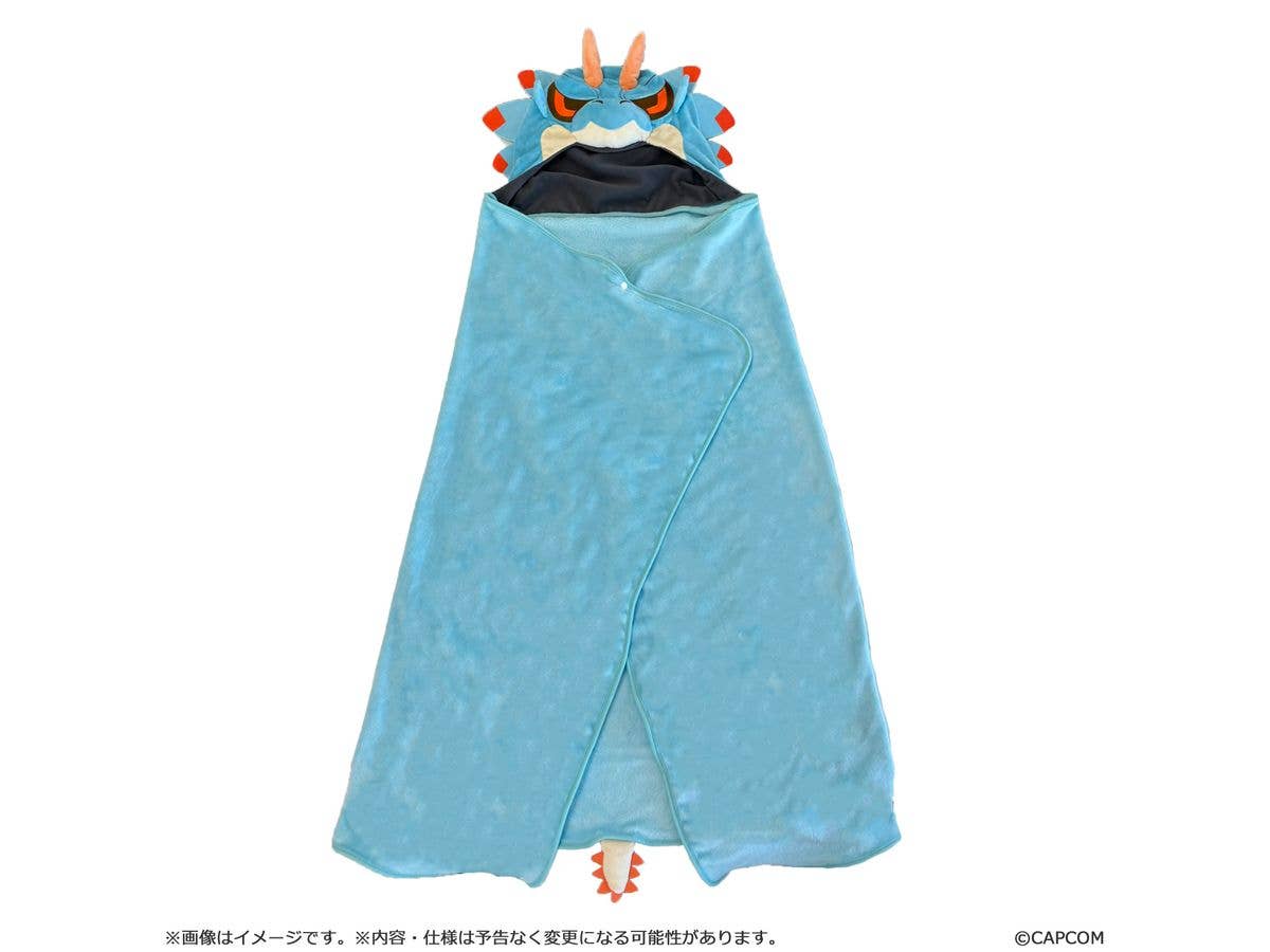 Monster Hunter Mondefo Fluffy Poncho Lagiacrus
