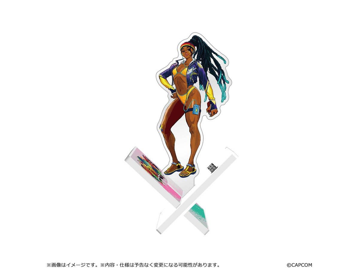 Street Fighter 6 Batten Acrylic Stand Kimberly Outfit 4
