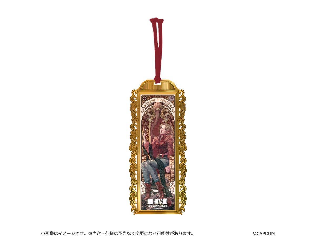 Resident Evil 30Th Anniversary Main Art Metal Bookmark Claire