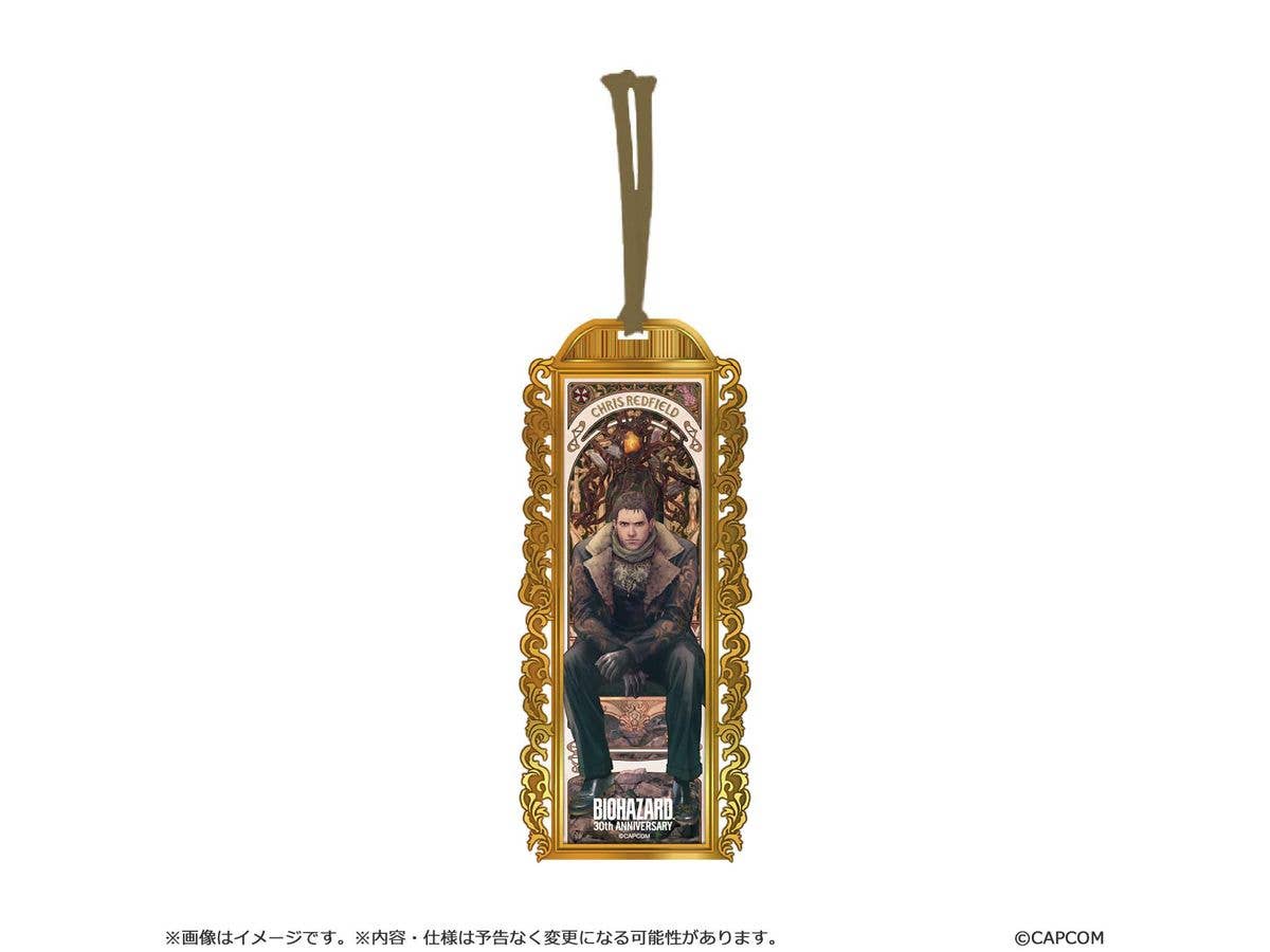 Resident Evil 30Th Anniversary Main Art Metal Bookmark Chris