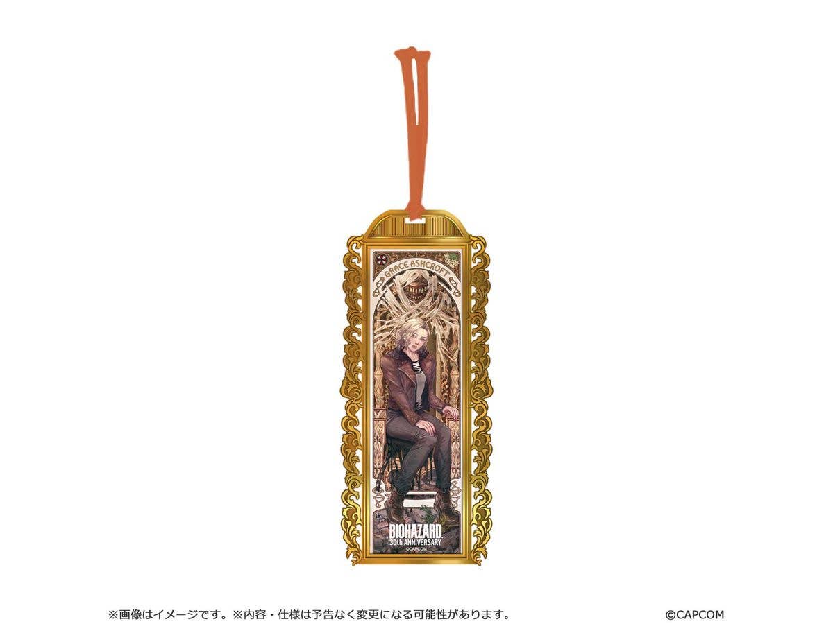 Resident Evil 30Th Anniversary Main Art Metal Bookmark Grace