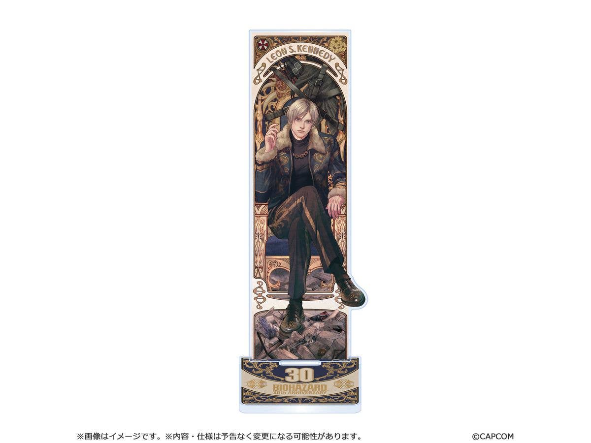 Resident Evil 30Th Anniversary Acrylic Stand Collection Leon