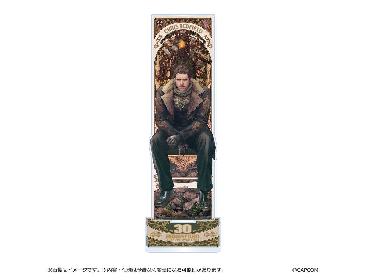 Resident Evil 30Th Anniversary Acrylic Stand Collection Chris