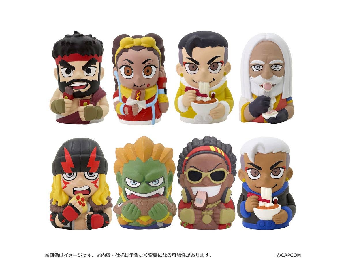 Street Fighter 6: Capcom Figure Builder Finger Puppet Street Fighter 6 Vol.2 1 Box 8pcs