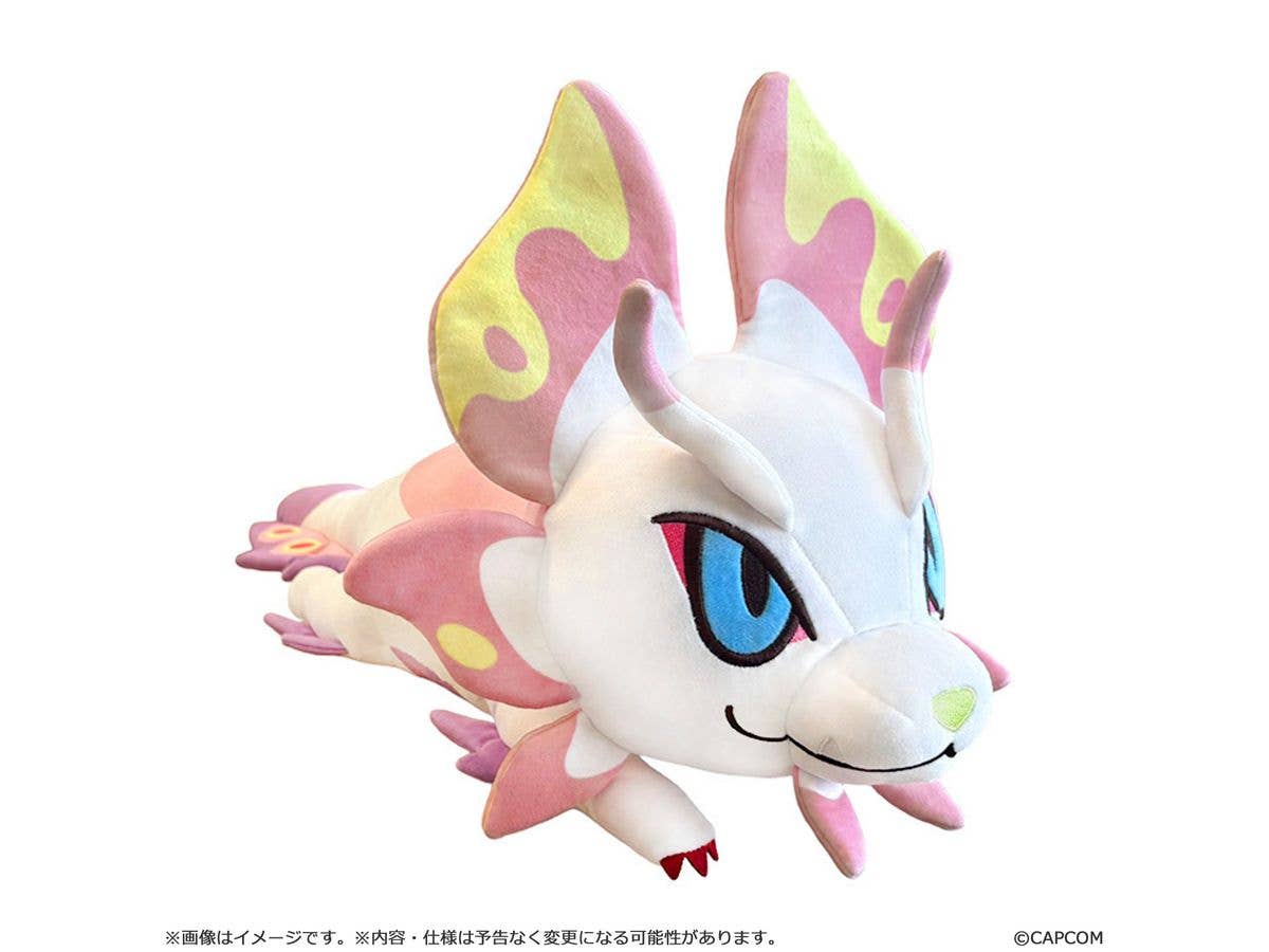 Monster Hunter Mondefo Mochi Hug Plush Toy Tamamitsune