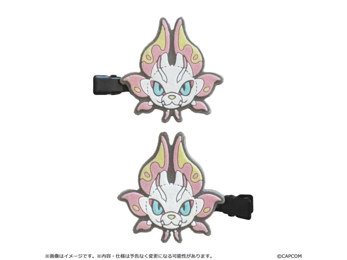 Monster Hunter Mondefo Flocked Hair Clip Tamamitsune