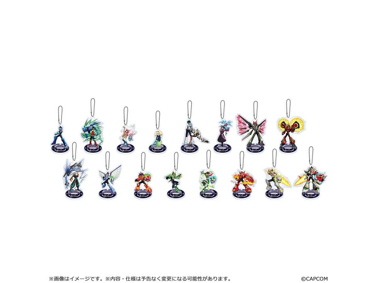 Mega Man Star Force Acrylic Stand Keychain Collection 1Box 16Pcs