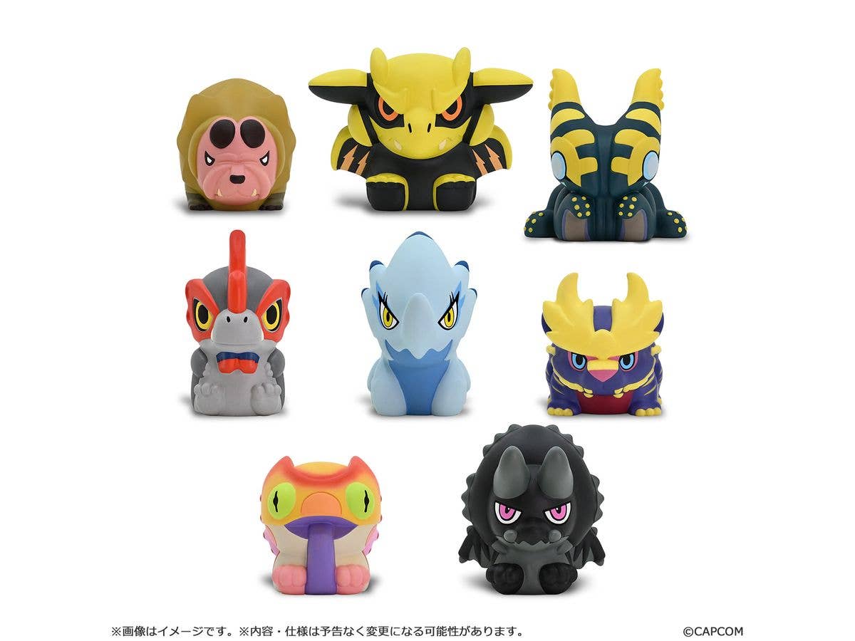 Capcom Figure Builder Finger Puppets Monster Hunter Vol. 3: 1Box (8pcs)