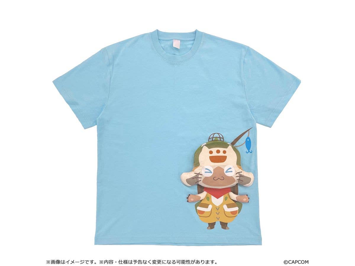 Monster Hunter Wilds Pop-Up T-Shirt Palico, Xl