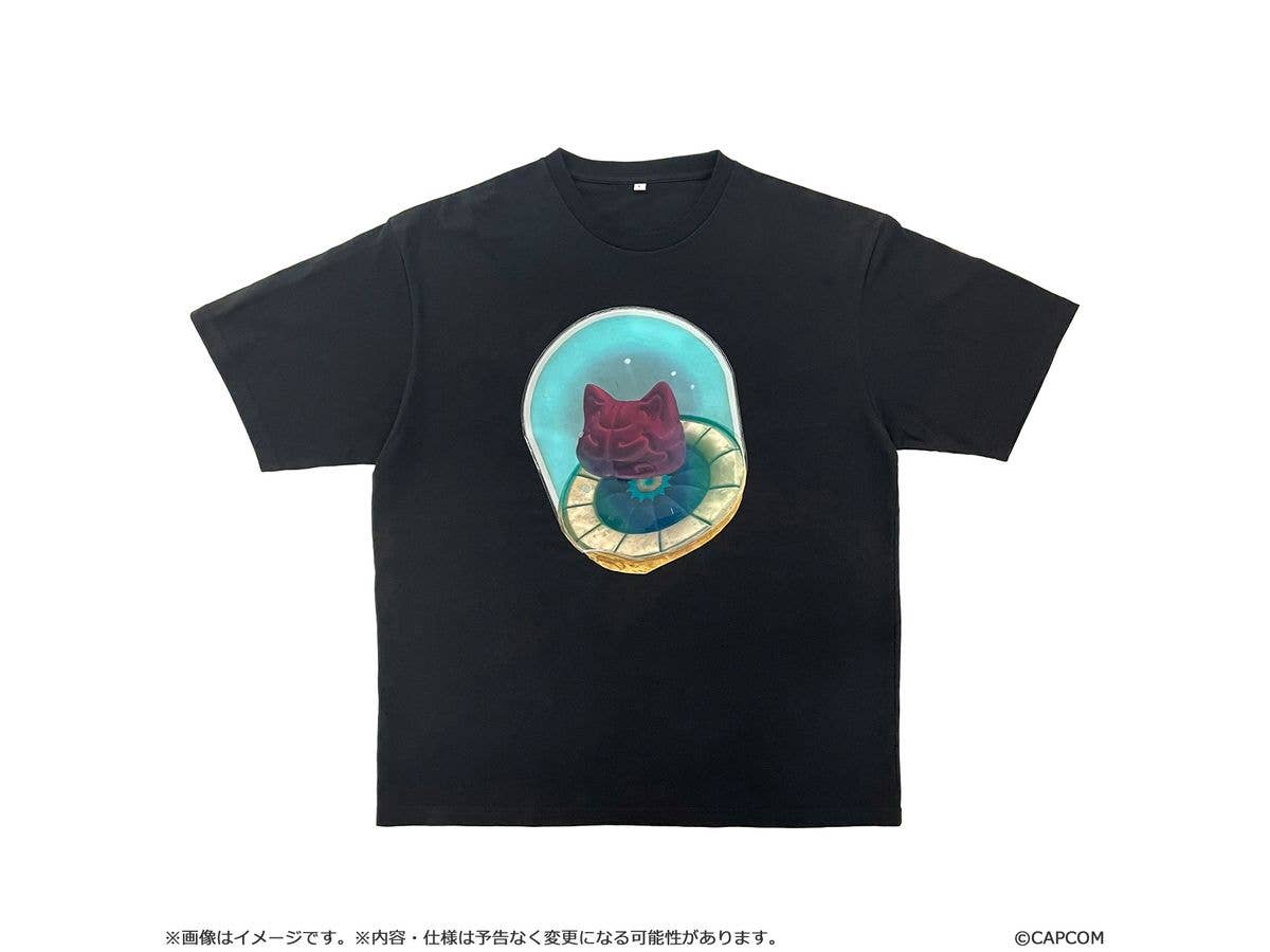Monster Hunter Wilds Pupro Neko Brain T-Shirt Xl