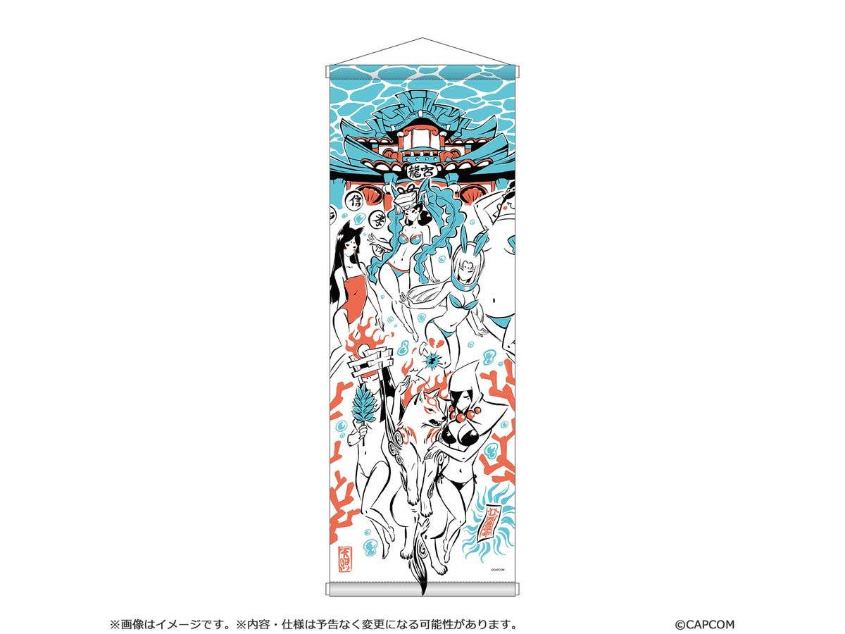 [Okami 20th Anniversary Reprint Art Project] Tapestry Summer -Created by Kenichiro Yoshimura, from Okami 10th Anniversary-