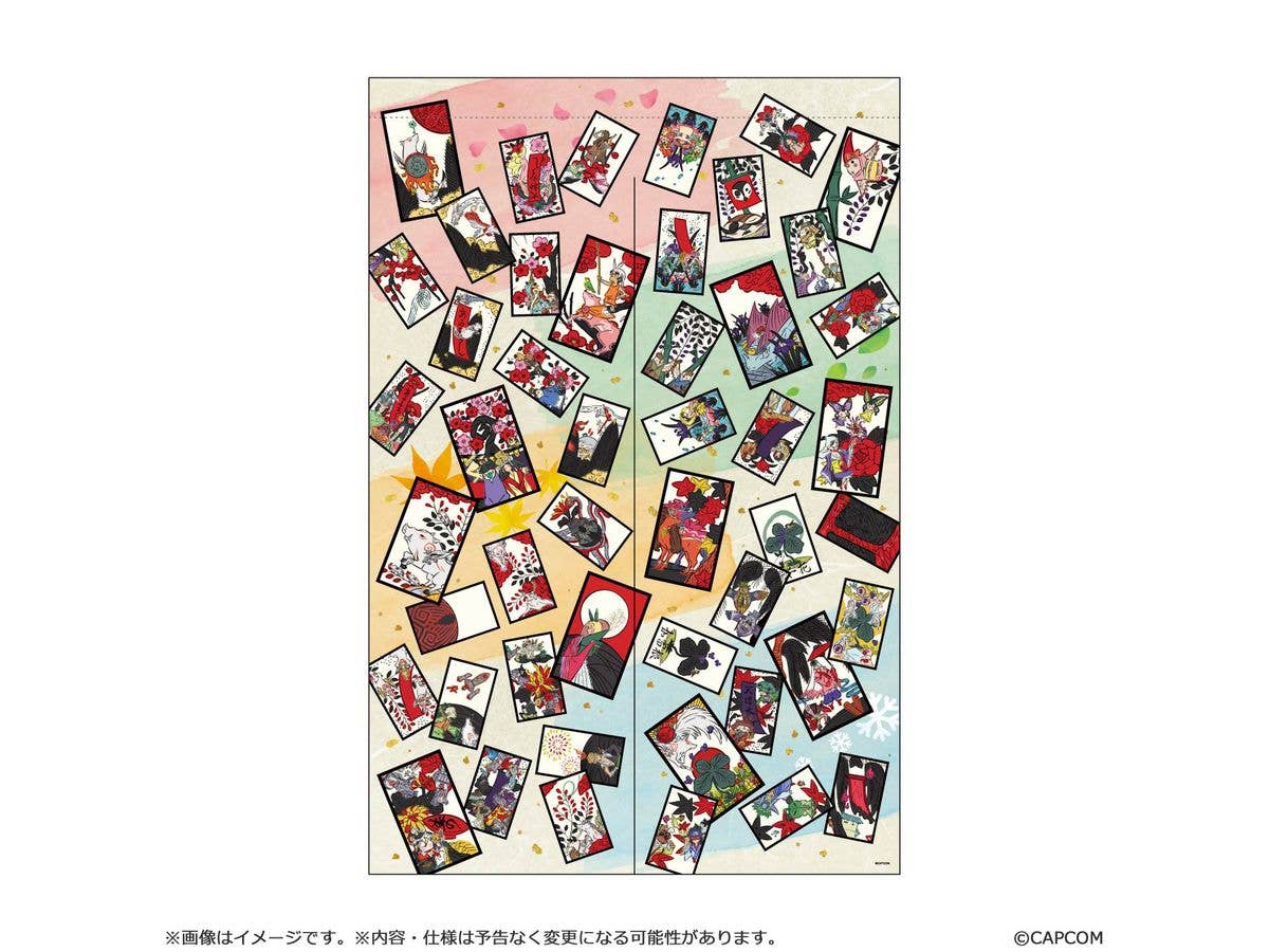[Okami 20th Anniversary Reprint Art Project] Oukafuda Noren -from Okami HD Hana Asobi-