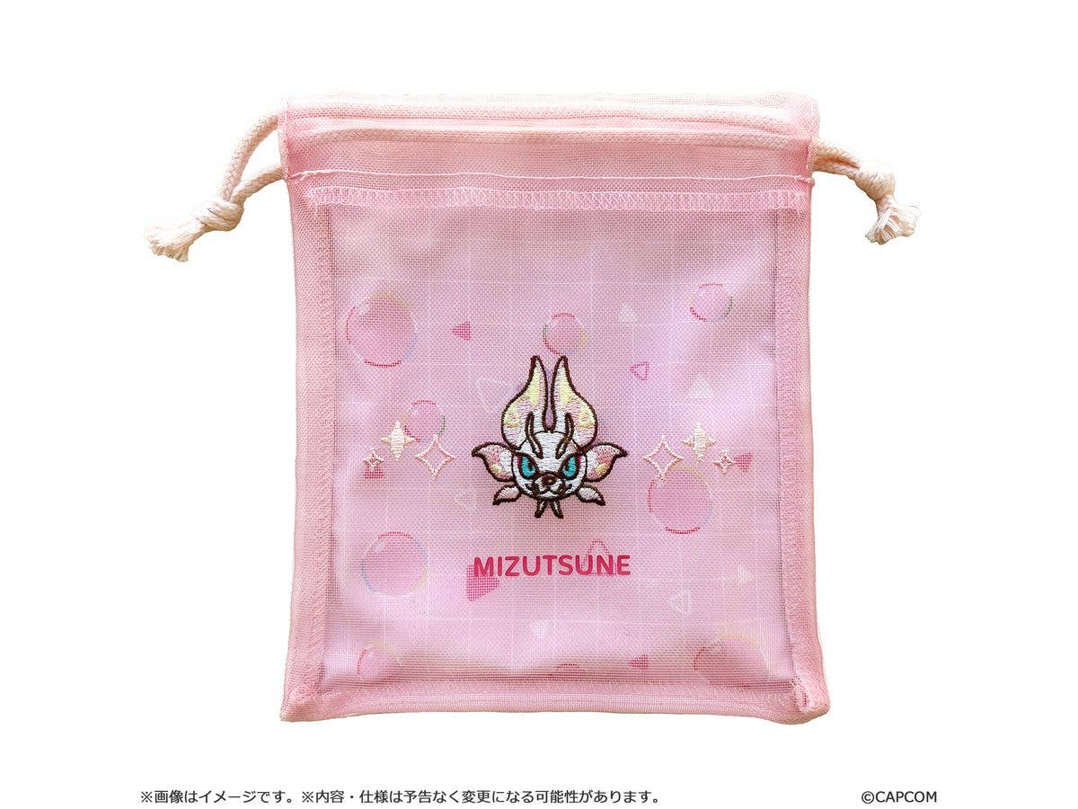 Monster Hunter Mondefo Mesh Drawstring Pouch Tamamitsune