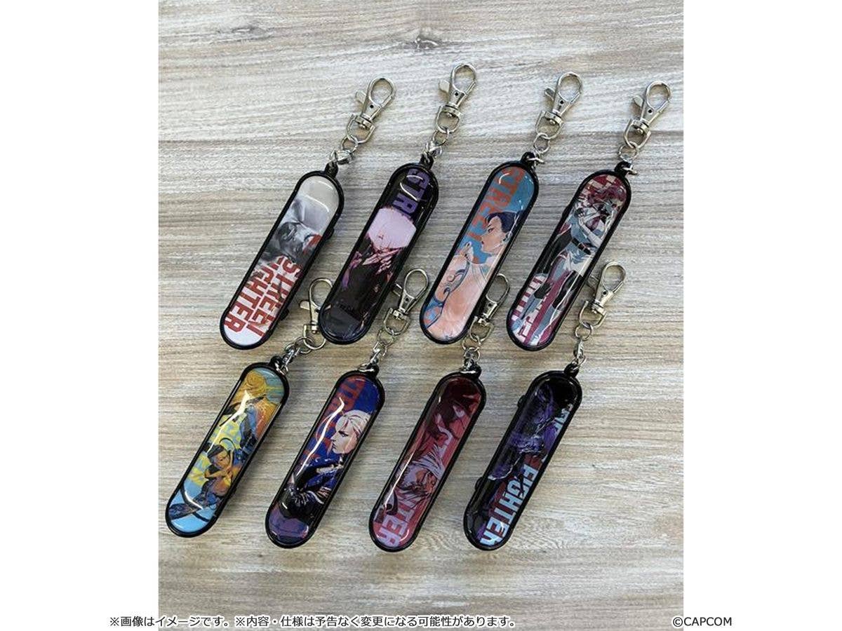 Street Fighter 6 Finger Skateboard Keychain Collection Vol.2 1Box 8pcs