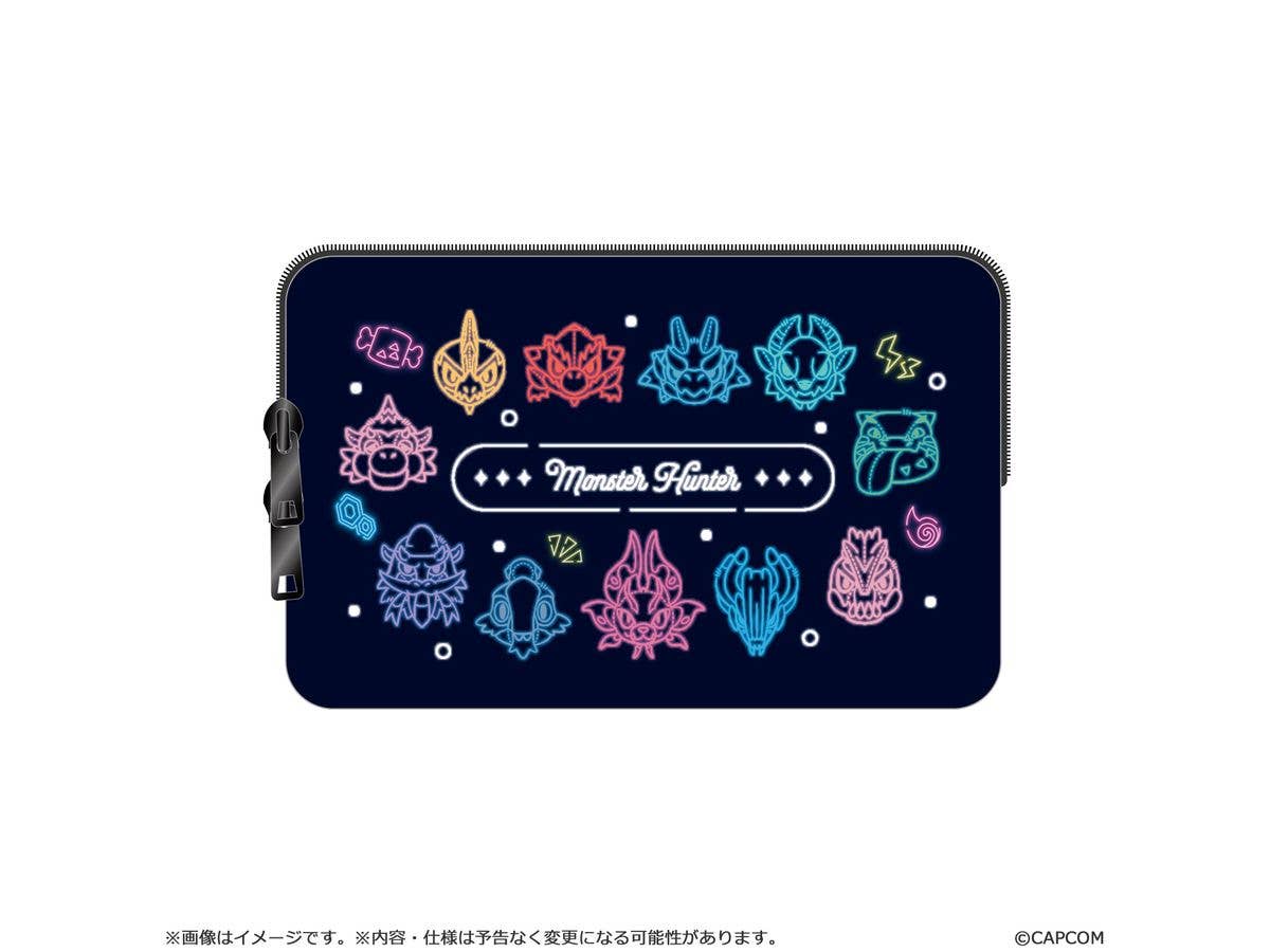 Monster Hunter Mondefo Pouch Neon Theme