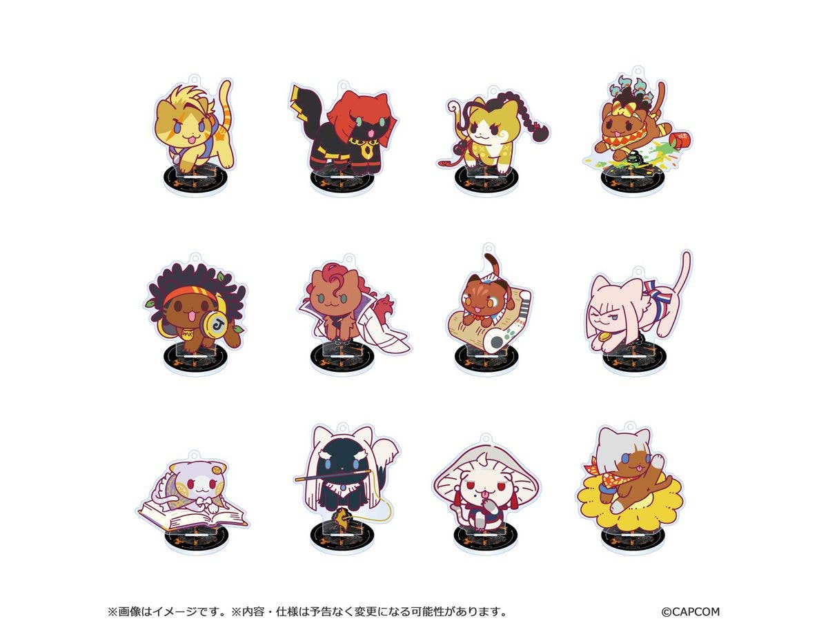 Street Fighter 6 NECO! Acrylic Stand Keychain Collection 1 Box (12pcs)