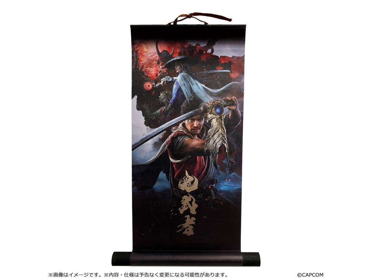 Onimusha Way of the Sword Mini Hanging Scroll Main Art