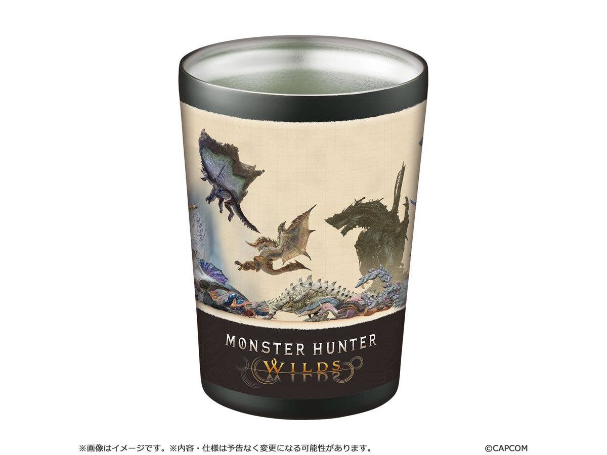 Monster Hunter Wilds Monster Comparison Chart Stainless Steel Tumbler