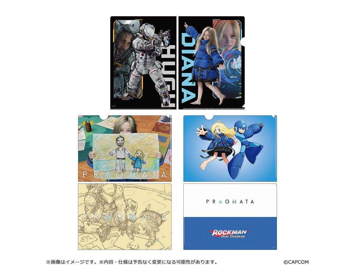 PRAGMATA Clear File Set (3pcs)