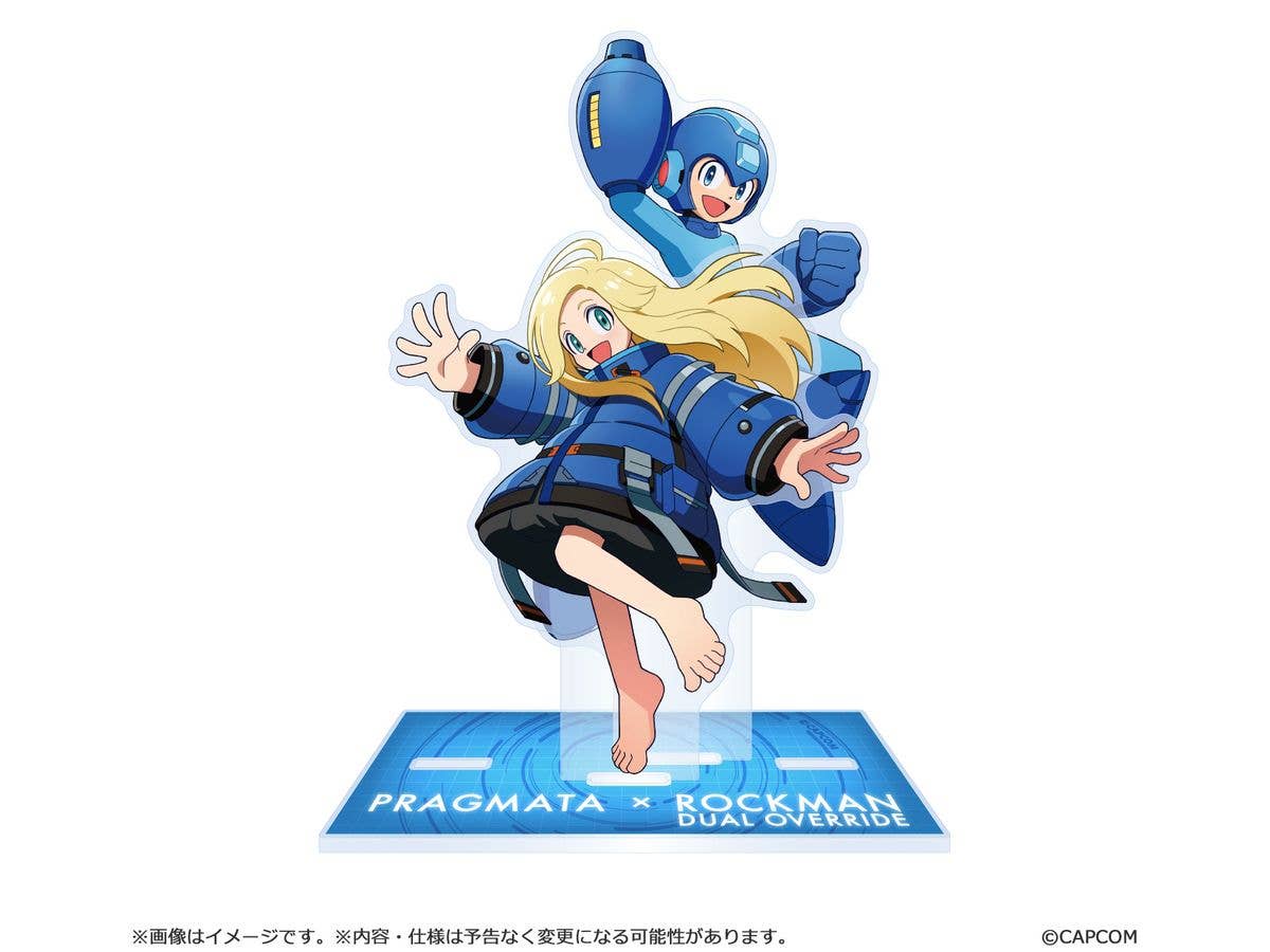 PRAGMATA x Mega Man: Dual Override Acrylic Stand